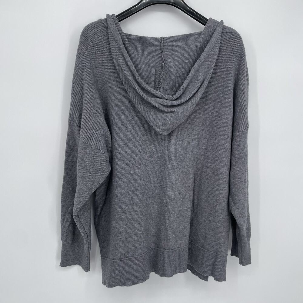 Vila Milano Women's Gray Pullover Sweater Plus Size 2X Stretch Comfort Lounge - Picture 3 of 9